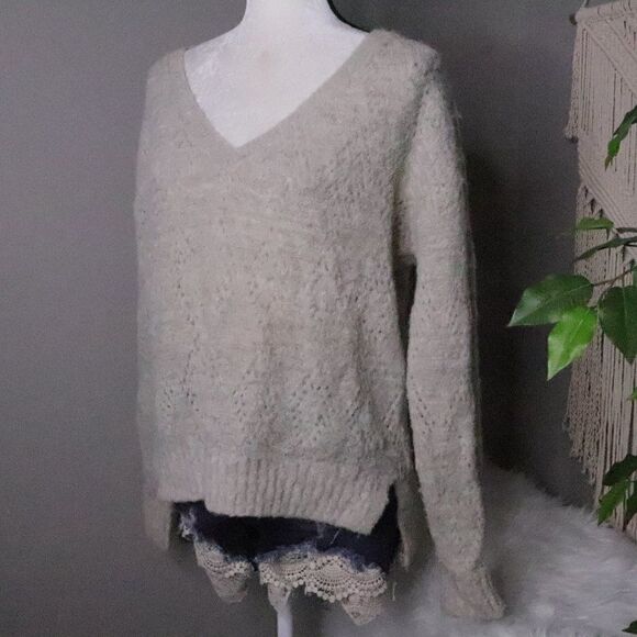 Scotch & Soda | V Neck Sweater Alpaca 1 Small - Picture 2 of 8